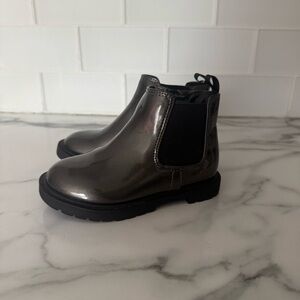 GAP Kids Gunmetal Chelsea Boots